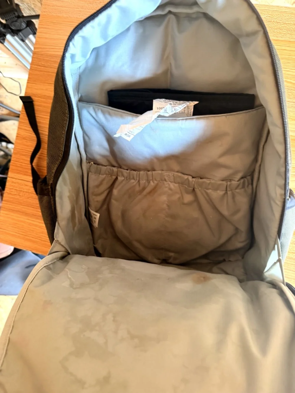 Skip Hop Duo Diaper Backpack Olive Green Mini Grid + Changing Pad